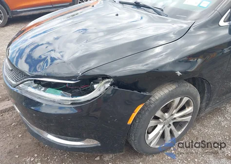 2016 Chrysler 200 Limited z USA, uszkodzony, nr VIN 1C3CCCAB2GN105694